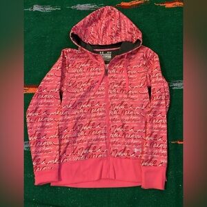 Under Armour UA Storm Go Pink Jacket MD /M Women Hooded Breast Awareness